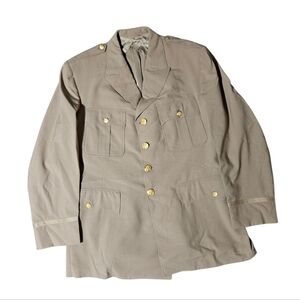 1950s WW2 Army Air Force Lieutenant Dress Uniform Officer Jacket Military Sz L